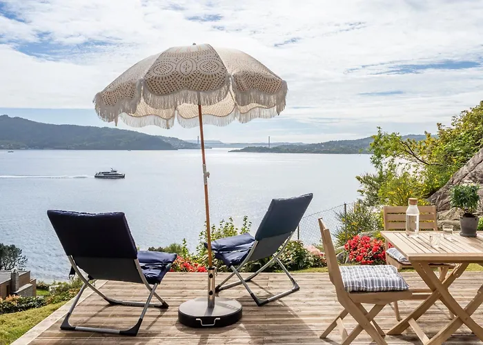 Lejlighed Panoramic View With Private Terrace Bergen