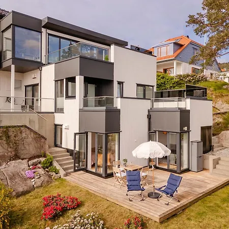 Panoramic View With Private Terrace Апартаменты Берген